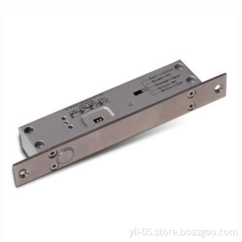 Electric Bolt with Narrow Panel, Low Surface Temperature and 12V DC Voltage
